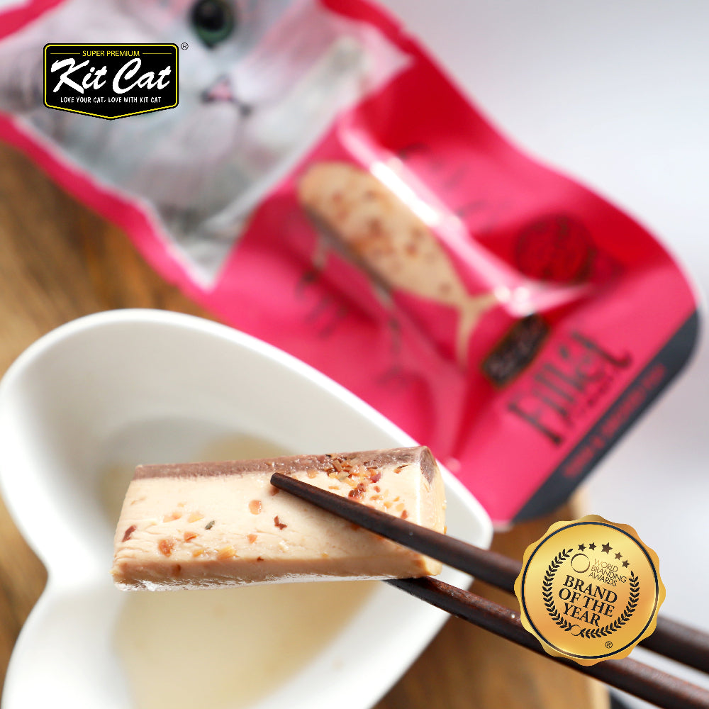 FilletFresh - Atun y Pescado Ahumado 30g Kit Cat
