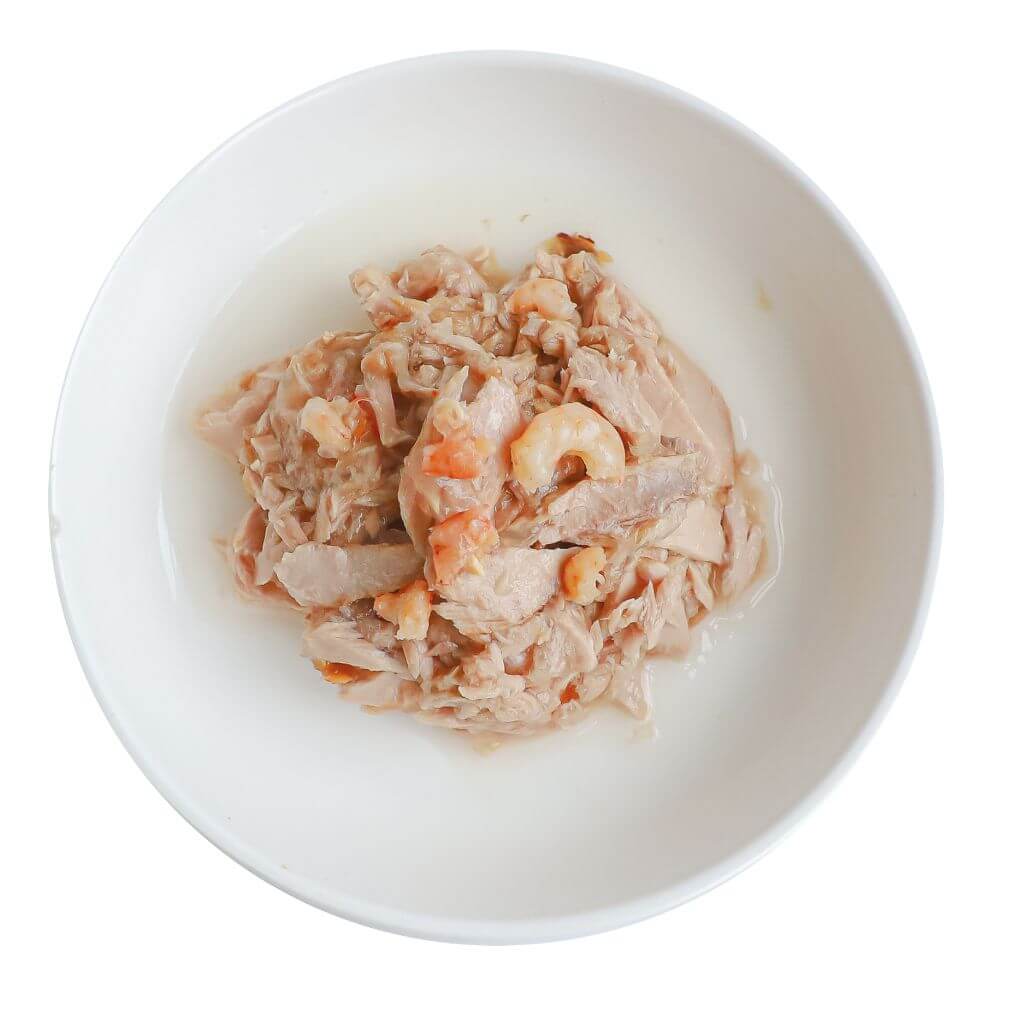 Lata Toppers Atun & Camarones 80g - Kit Cat