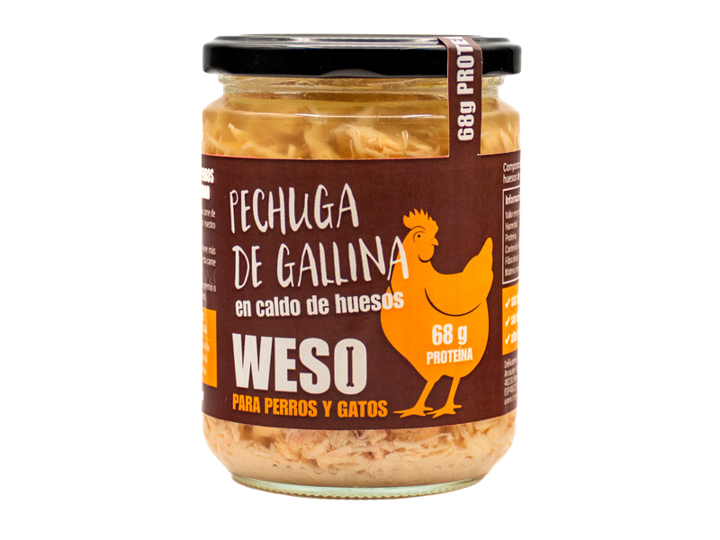 Pechuga en caldo de huesos WESO 400gr