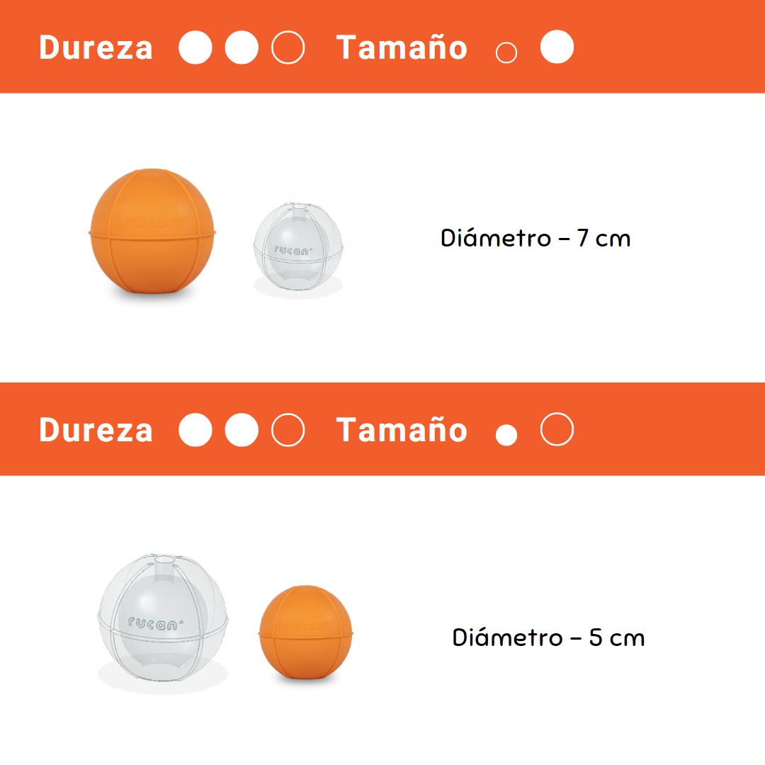 Rucan Bola - Caucho natural