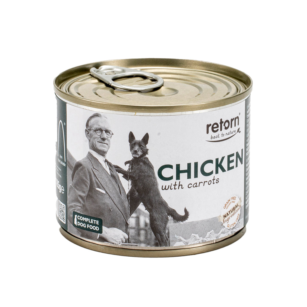 Retorn - Comida húmeda para Perros de Pollo con Zanahorias