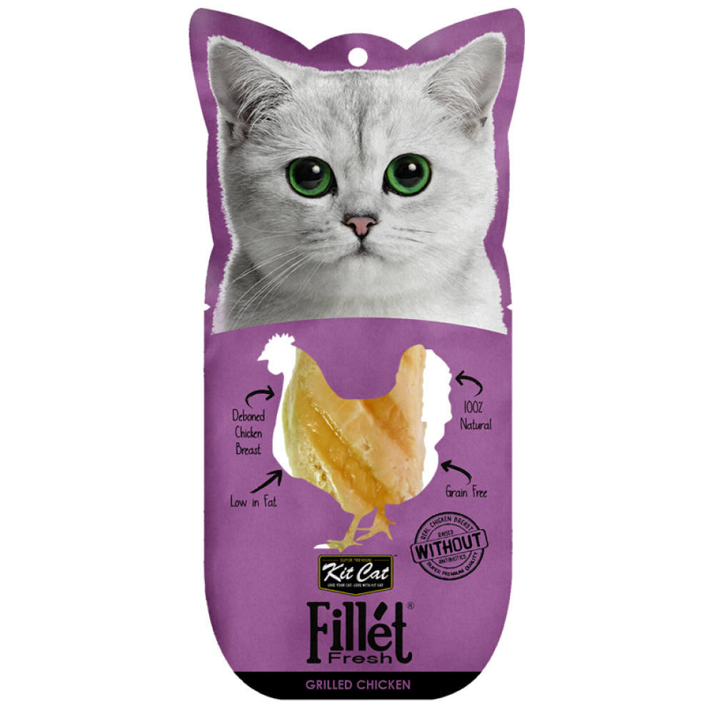 FilletFresh - Pollo a la Parrilla 30g Kit Cat