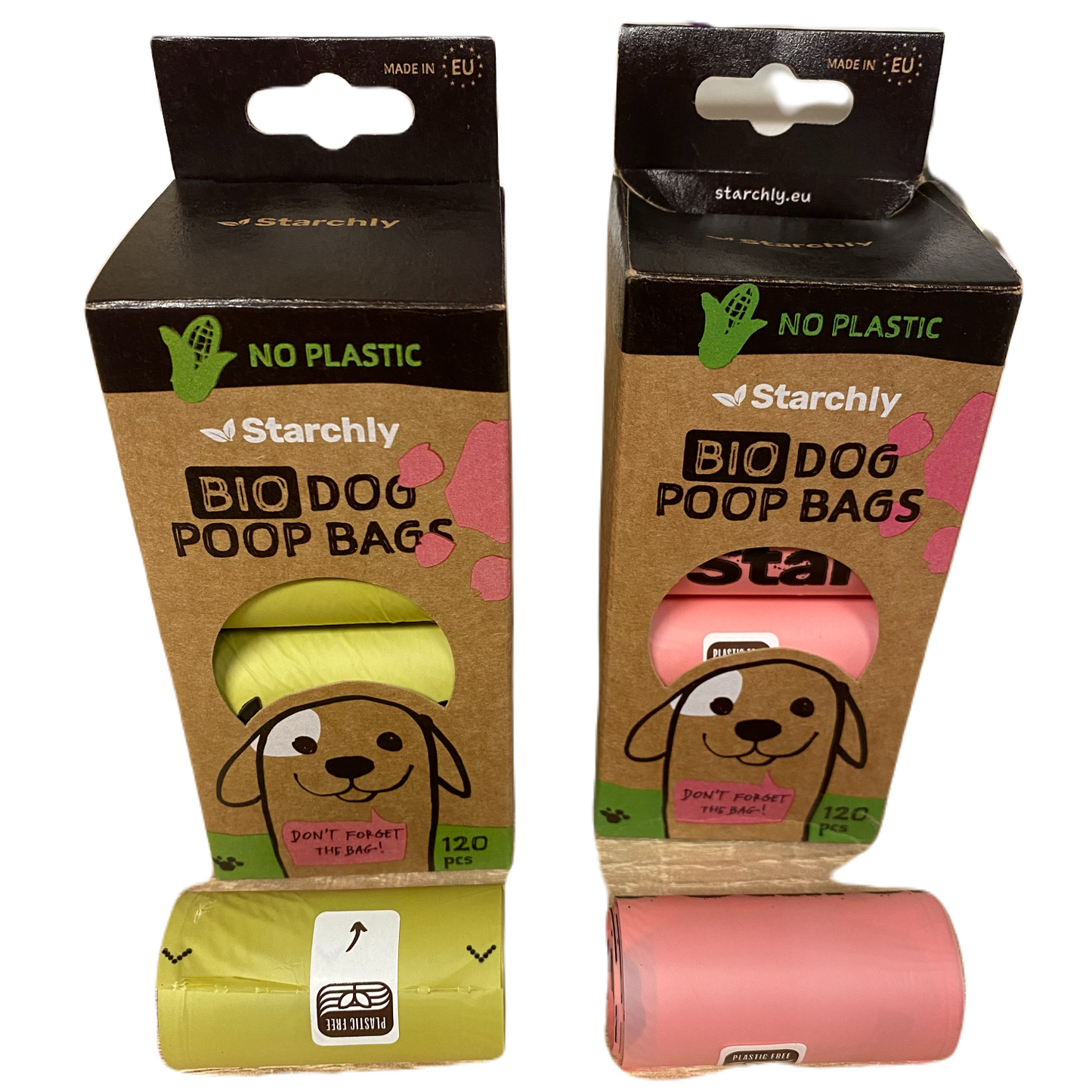 Bolsas de Basura para Perros 100% Biodegradables y Compostables