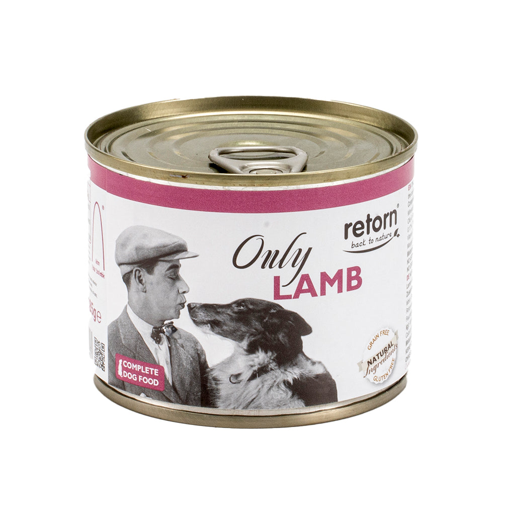 Retorn - Comida Húmeda para Perros Only Cordero