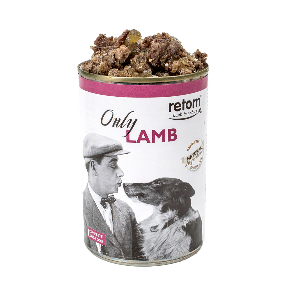 Retorn - Comida Húmeda para Perros Only Cordero