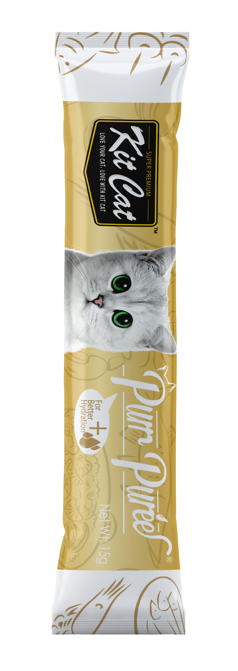 PurrPuree - Atun y Salmon 60g Kit Cat