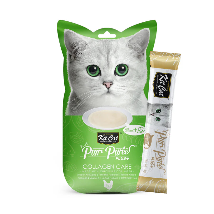 PurrPureePLUS - Pollo Collagen Care 60g Kit Cat