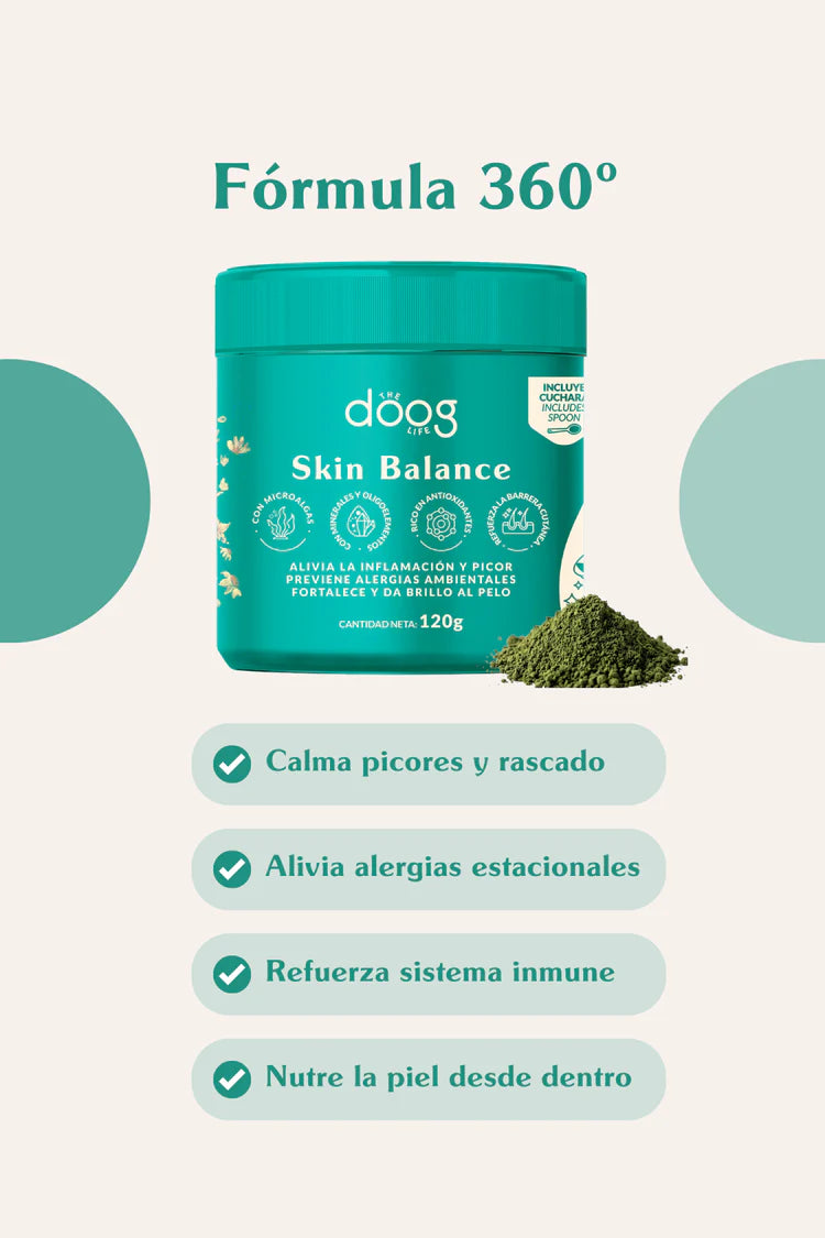 Skin Balance - Suplemento para pelo y piel de perros y gatos - The Doog life