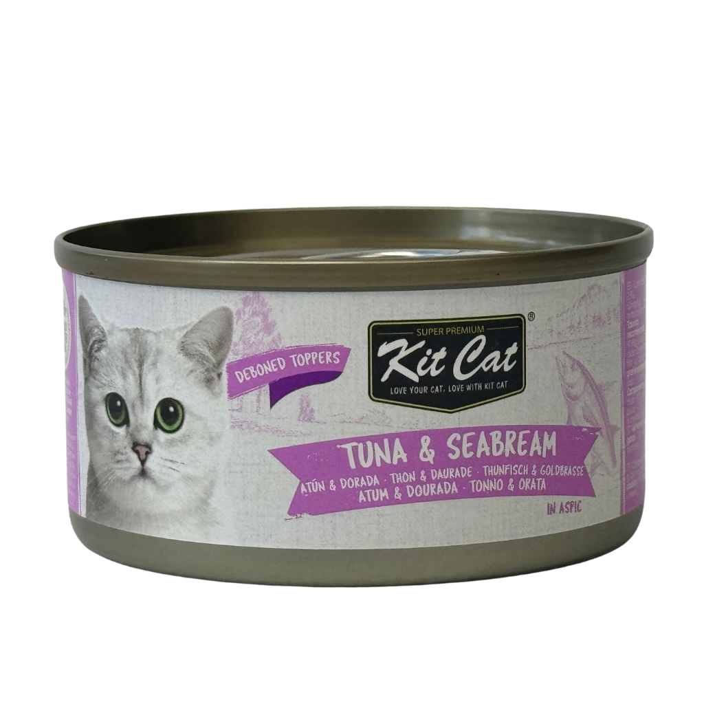 Lata Toppers Atún & Dorada 80g - Kit Cat