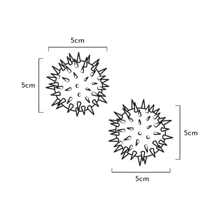 RUB BALL & BELL FOR CATS x2- RETORN