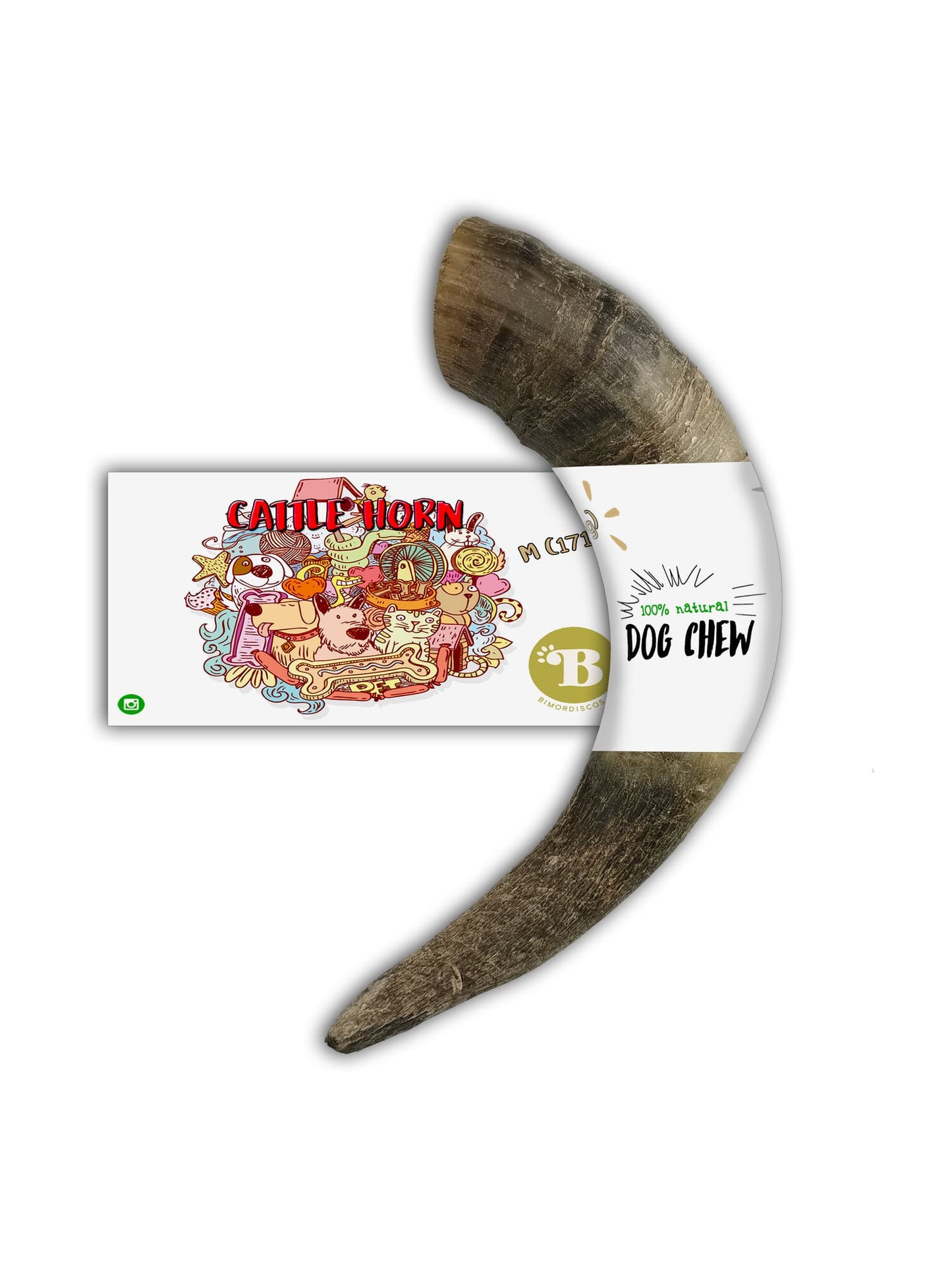Cuerno de vacuno - Bimordiscos