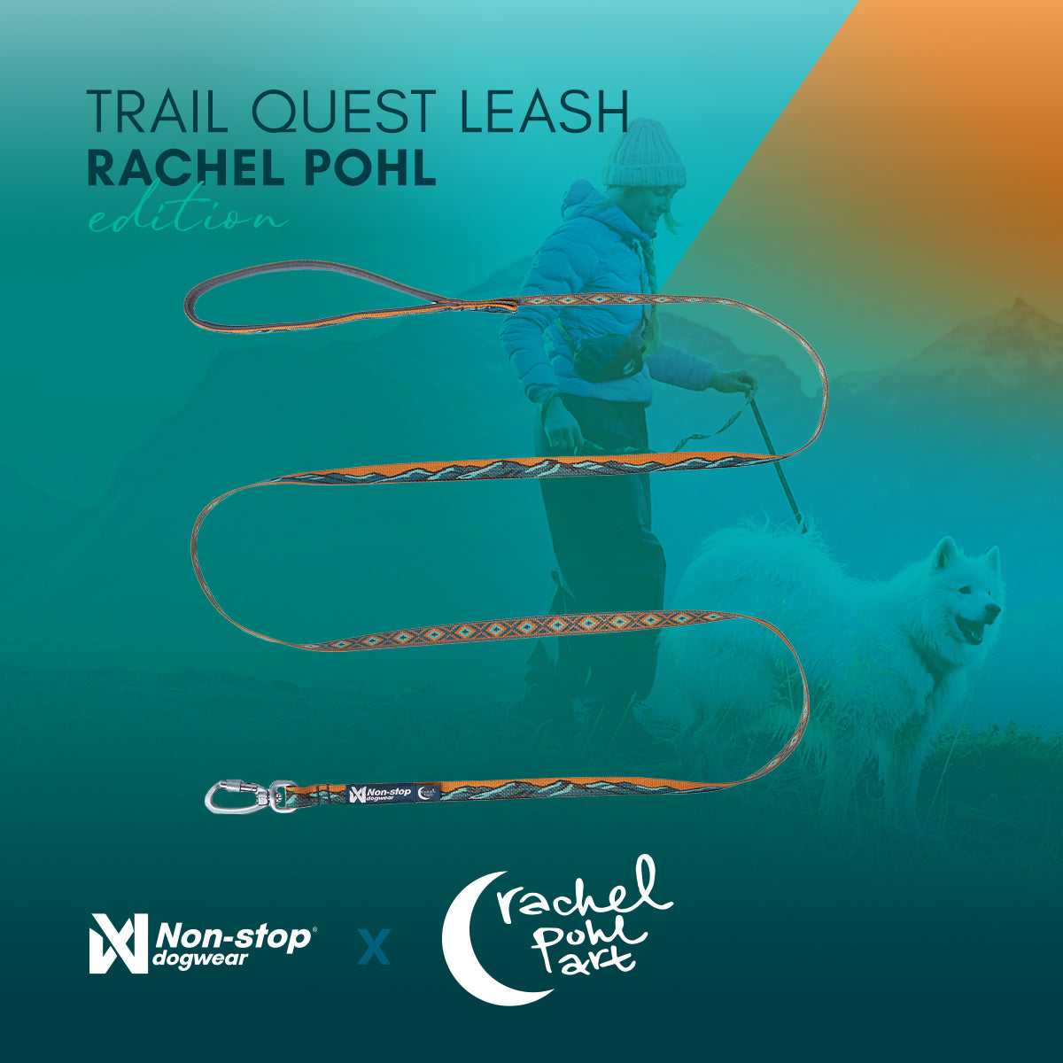 Correa Trail quest leash Rachel Pohl edition