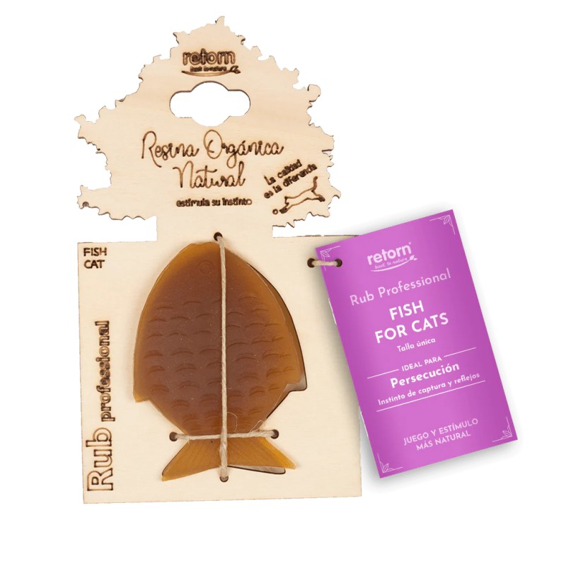 Rub Fish RETORN- Juguete para Gatos