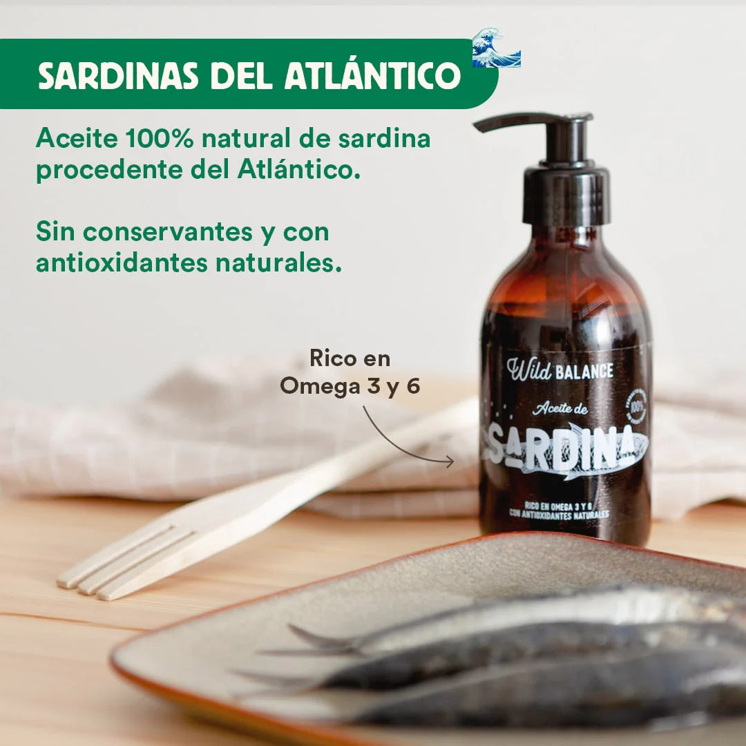 Aceite Natural de Sardina - Wild Balance