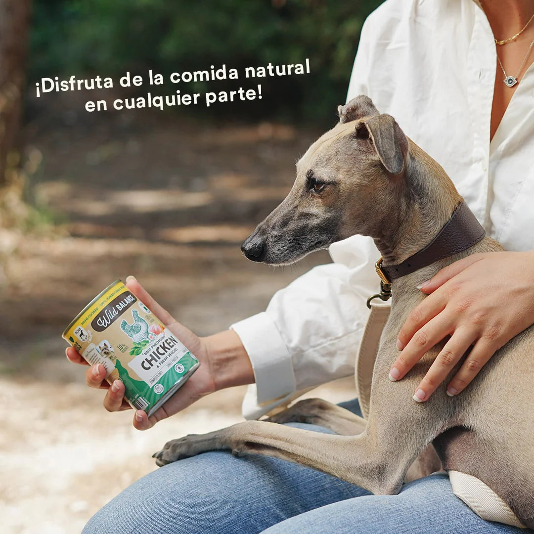 Lata de pollo para perros -Wild balance