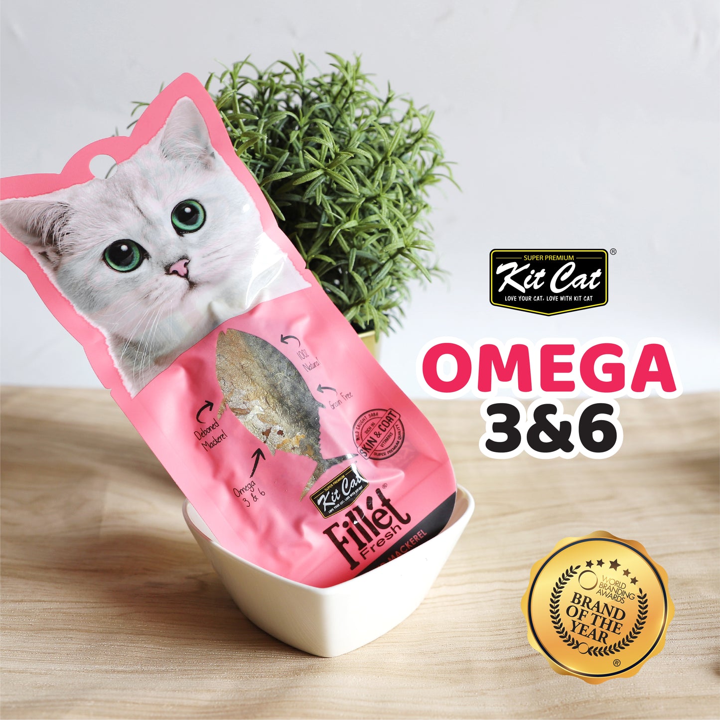 FilletFresh - Caballa a la Parrilla 30g Kit Cat