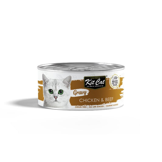 Lata Gravy - Pollo & Ternera 70g Kit Cat