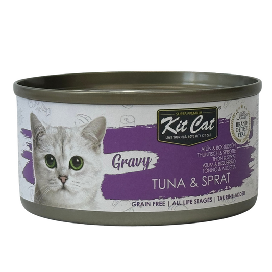 Lata Gravy - Atún & Boquerón 70g Kit Cat