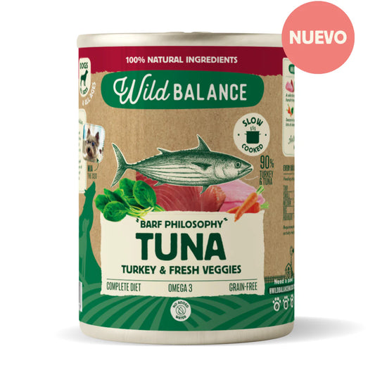 Lata de pavo y atún con verduras - Wild balance