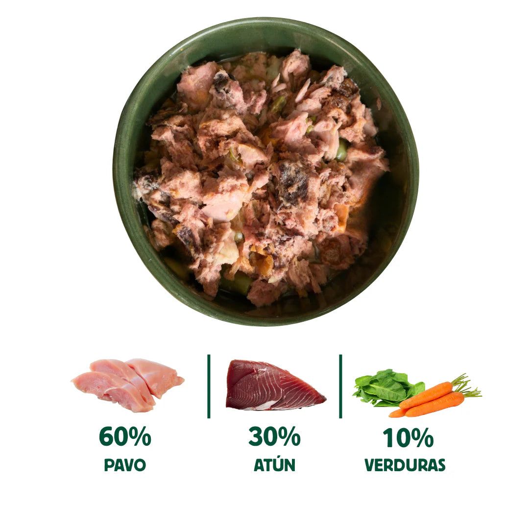 Lata de pavo y atún con verduras - Wild balance