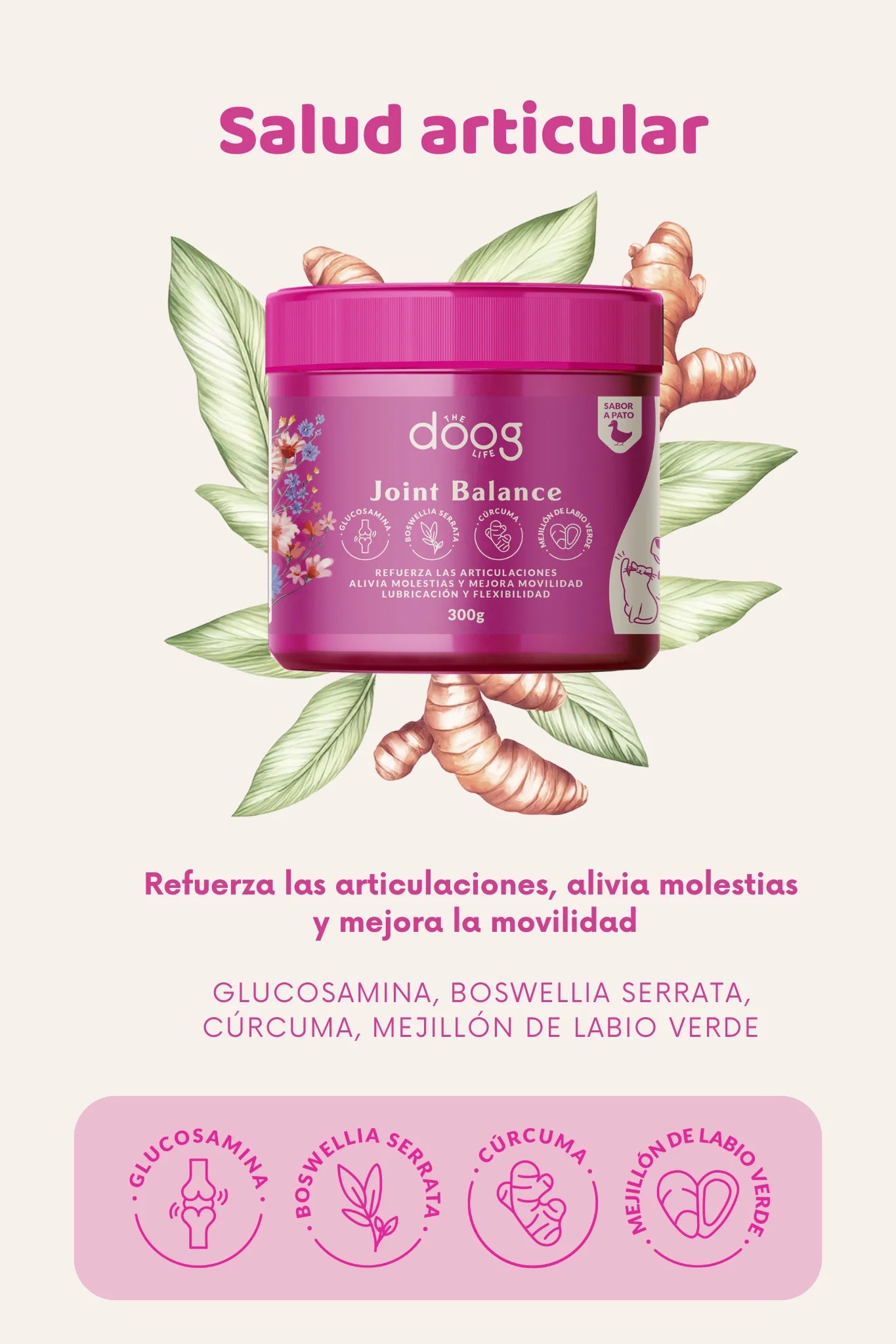 Suplemento articular perros y gatos