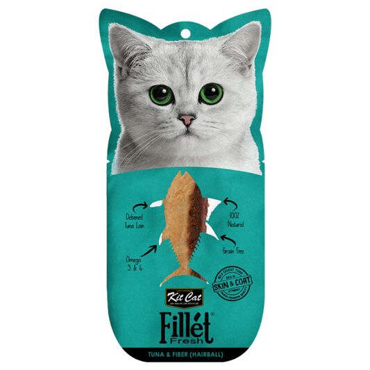 FilletFresh - Atun y Fibra 30g Kit Cat