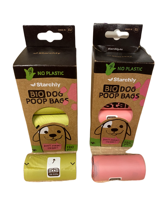Bolsas de Basura para Perros 100% Biodegradables y Compostables