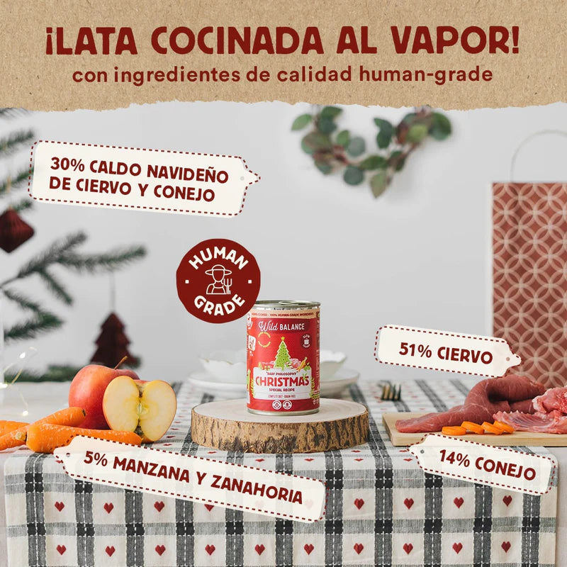 Lata receta Navidad - Wild Balance