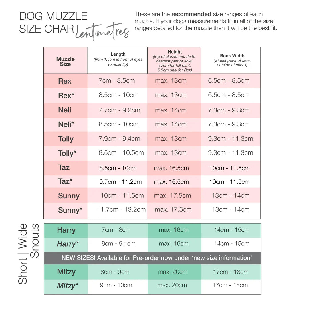 Taz Muzzle - The muzzle movement