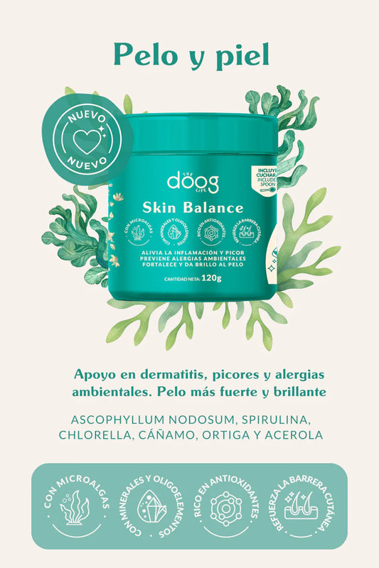 Skin Balance - Suplemento para pelo y piel de perros y gatos - The Doog life