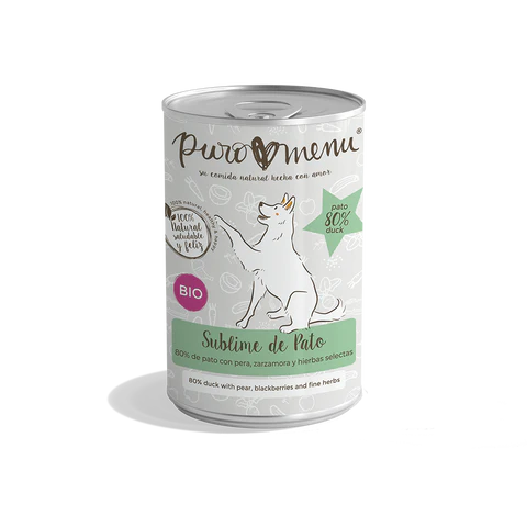 Sublime de Pato BIO - Lata - Puro menu