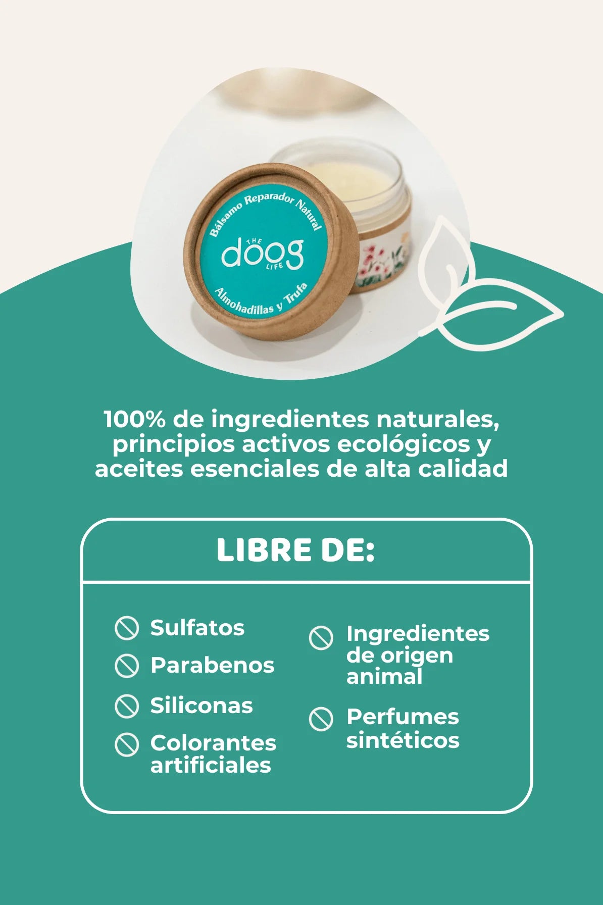 Balsamo de almohadillas, trufa y codos - The doog life