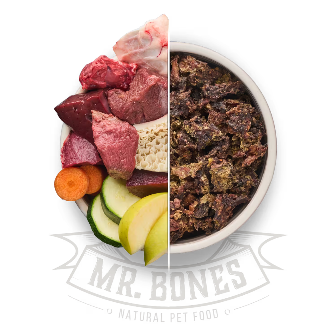 Comida deshidratada Mr Bones - Receta de ciervo - Perro