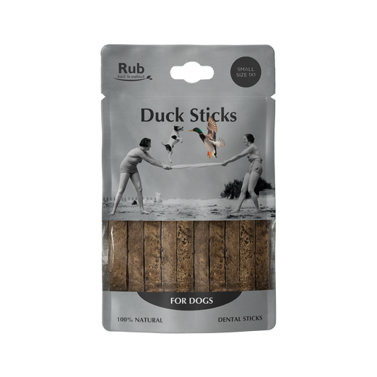 Rub Stick Dental de Pato para Perros 100g - Small 1x1