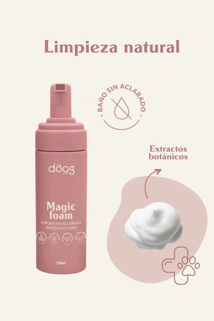 Espuma limpiadora sin aclarado - The doog life