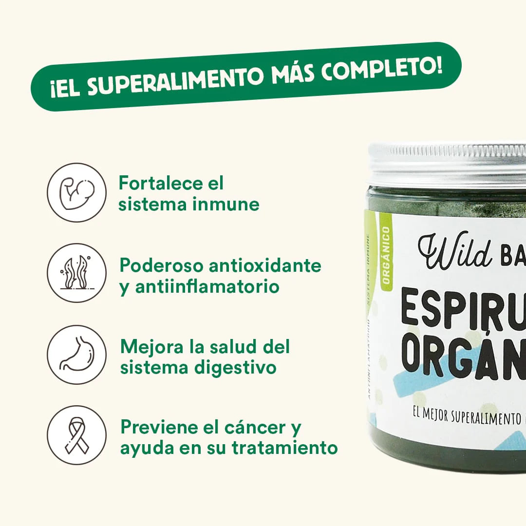 Espirulina Orgánica - Wild Balance